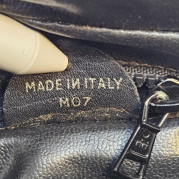 Céline Embroidered Triomphe Leather Crossbody Bag - Picture 3 of 17